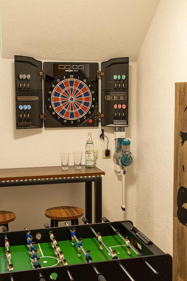 Ferienwohnung Fuchsbau Im Eg Des Ferienhauses Falkenhoehe Oberweißbach Exterior foto